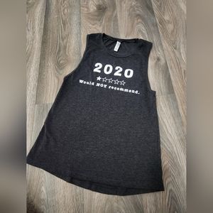 2020 Bad Year Gray Shirt Size Large L